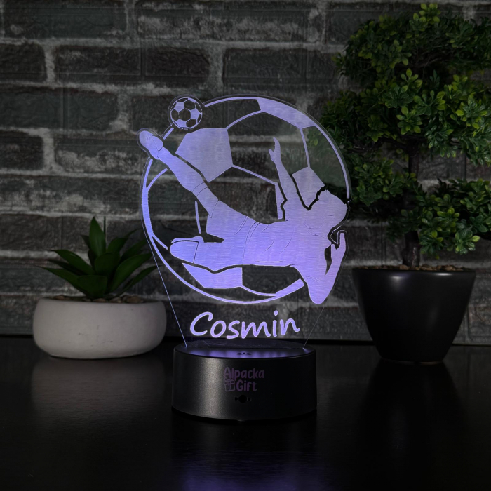 Lampă 3D - Jucător de Fotbal 2 [7]
