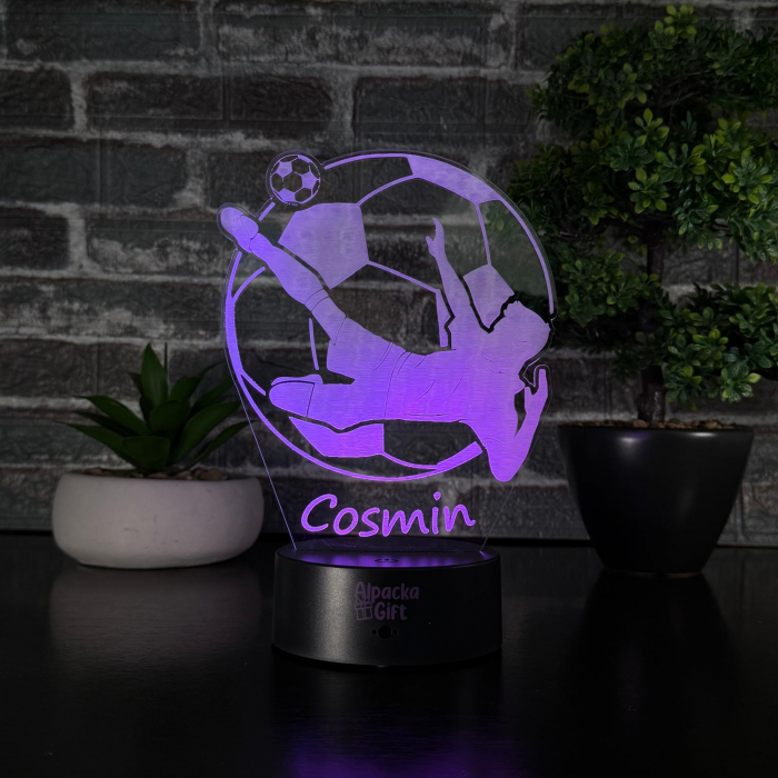 Lampă 3D - Jucător de Fotbal 2 [2]