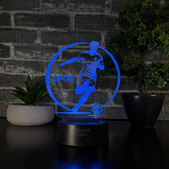 Lampă 3D - Jucător de Fotbal 2 [5]