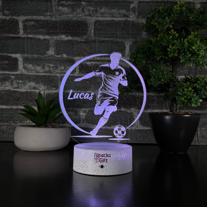 Lampă 3D - Jucător de Fotbal 2 [6]
