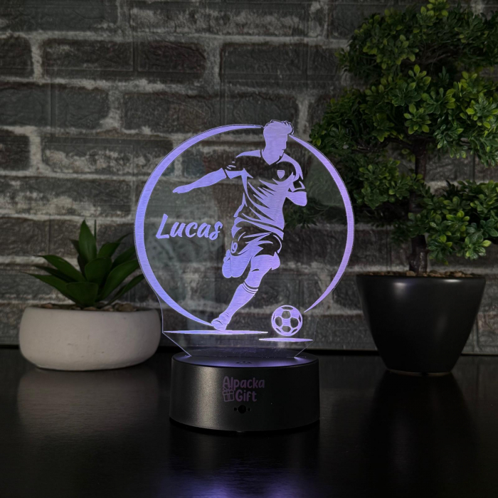 Lampă 3D - Jucător de Fotbal 2 [7]