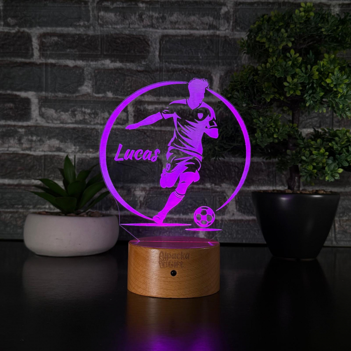 Lampă 3D - Jucător de Fotbal 2 [3]