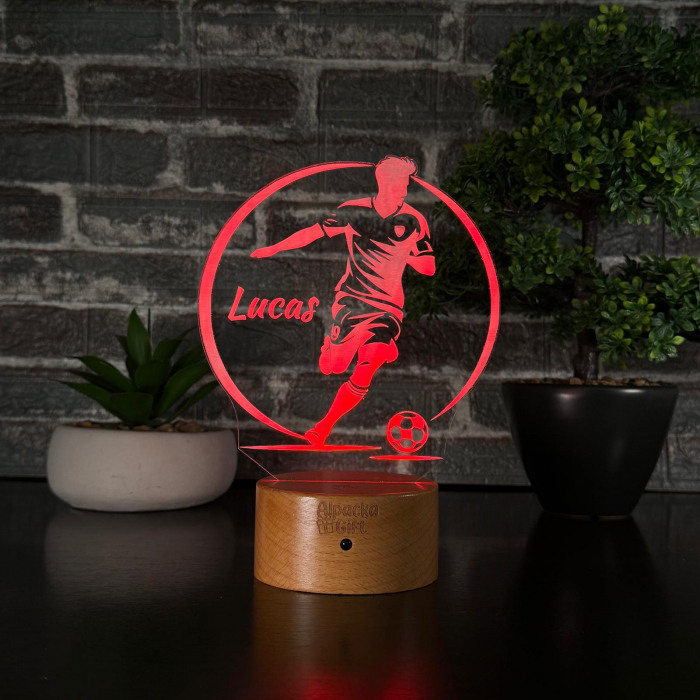 Lampă 3D - Jucător de Fotbal 2 [7]