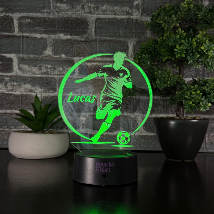 Lampă 3D - Jucător de Fotbal 2 [6]