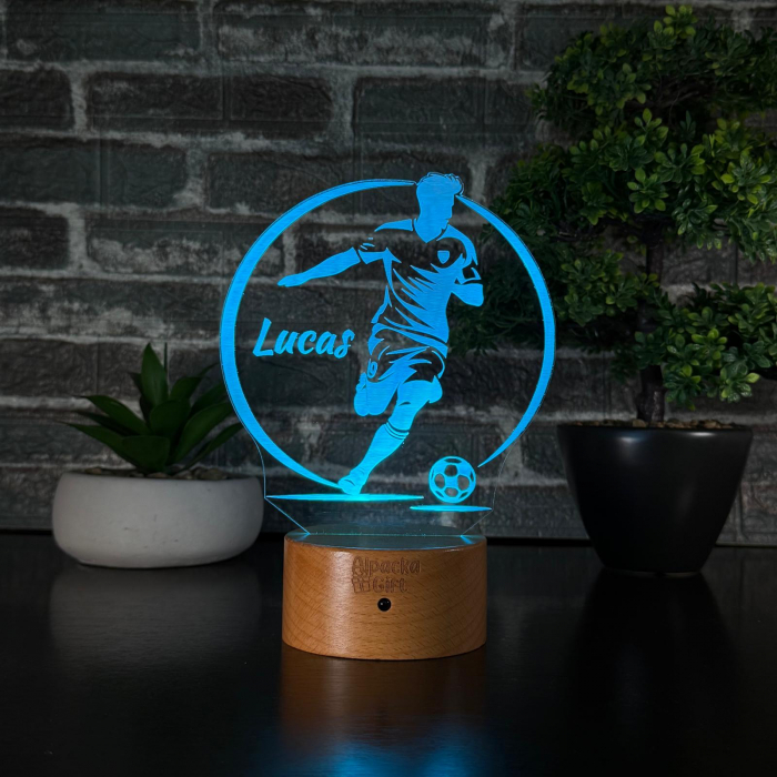 Lampă 3D - Jucător de Fotbal 2 [2]