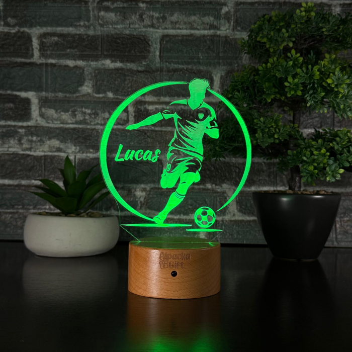 Lampă 3D - Jucător de Fotbal 2 [6]