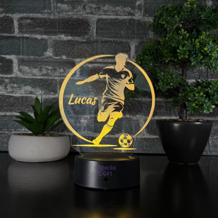 Lampă 3D - Jucător de Fotbal 2 [4]