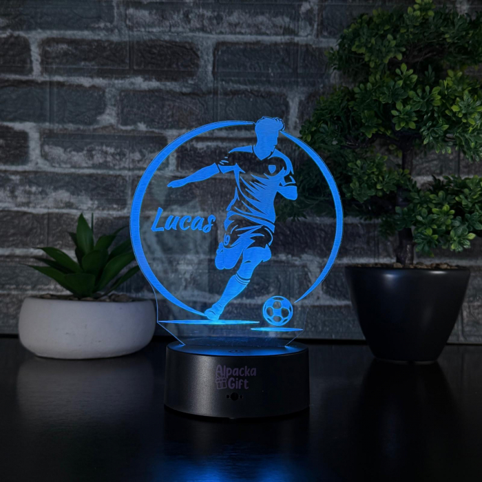 Lampă 3D - Jucător de Fotbal 2 [2]