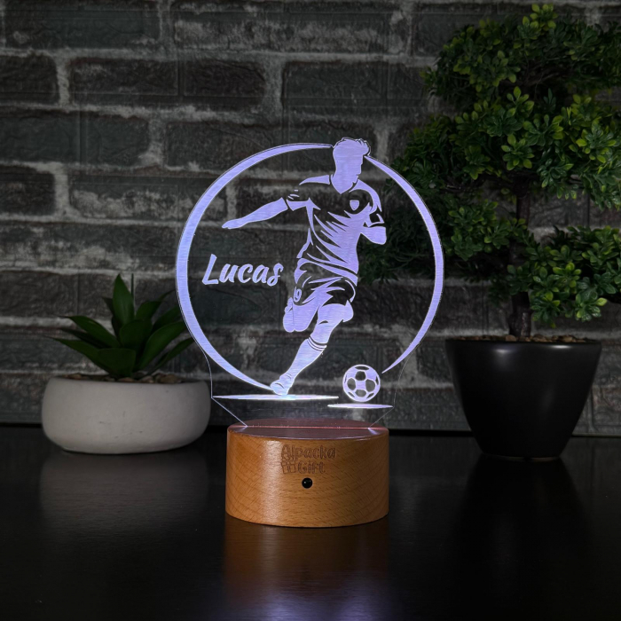 Lampă 3D - Jucător de Fotbal 2 [8]