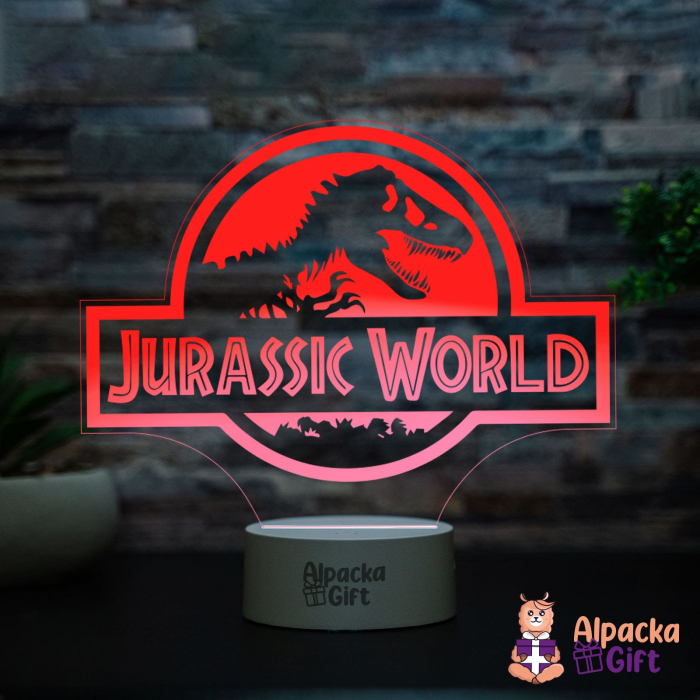 Lampă 3D Jurassic World [5]