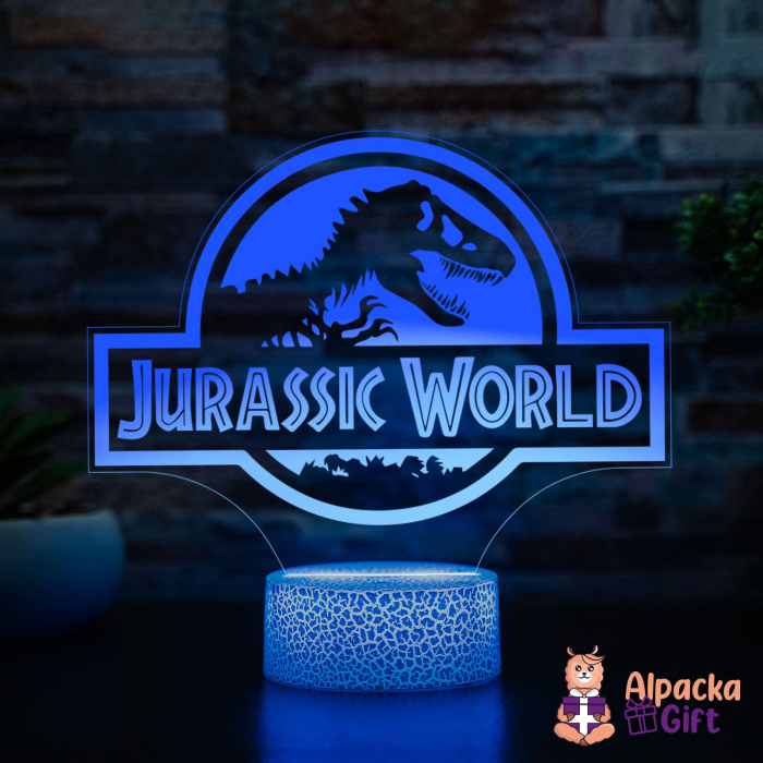 Lampă 3D Jurassic World [3]
