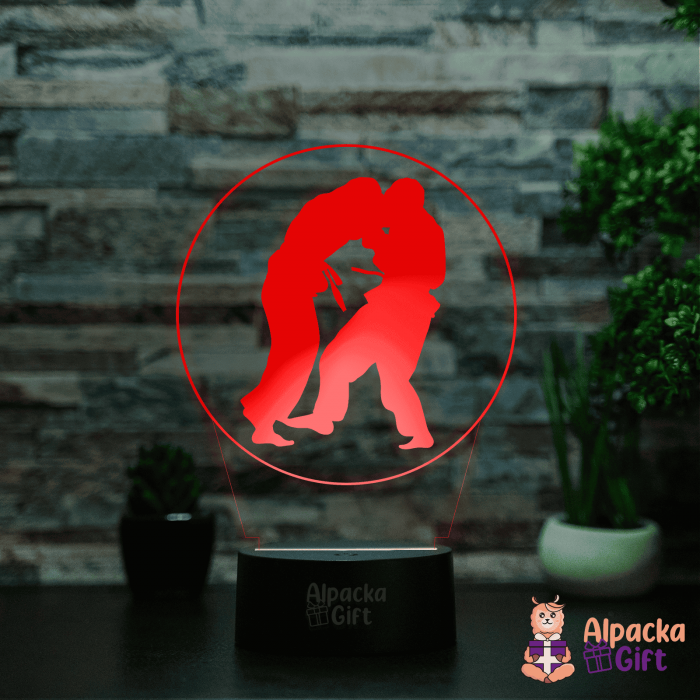 Lampă 3D - Karate [2]