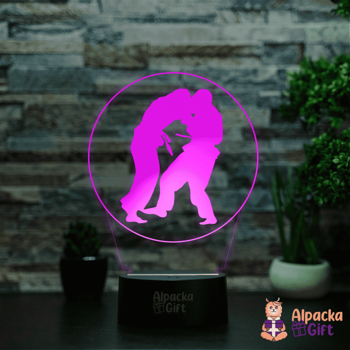 Lampă 3D - Karate [3]