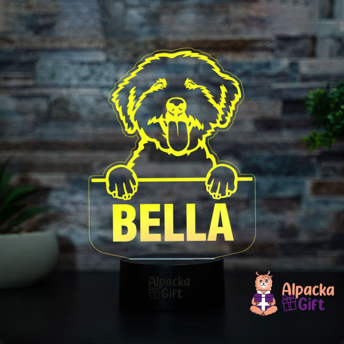 Lampă 3D - Lagotti Romagnoli [3]