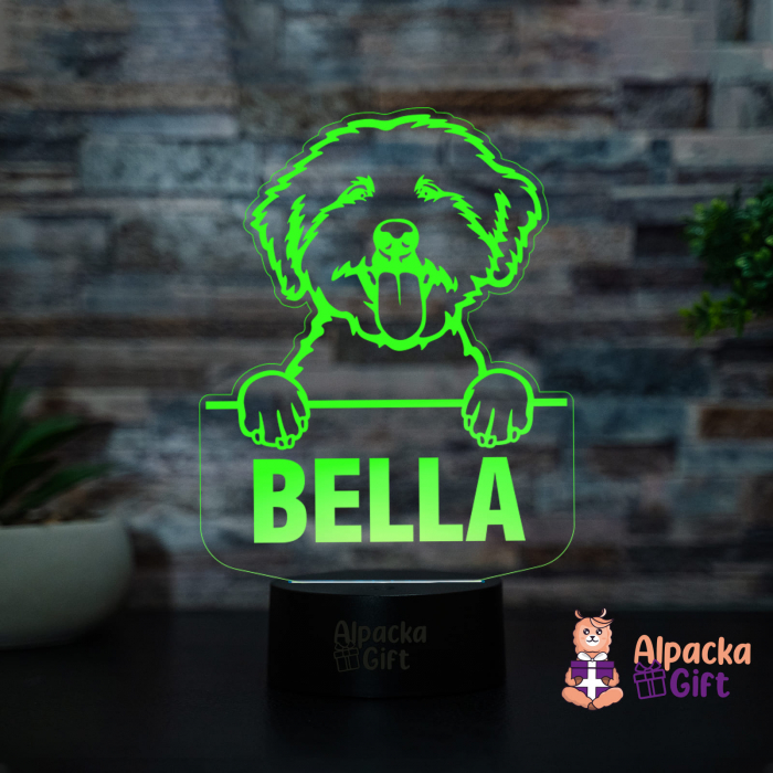 Lampă 3D - Lagotti Romagnoli [2]