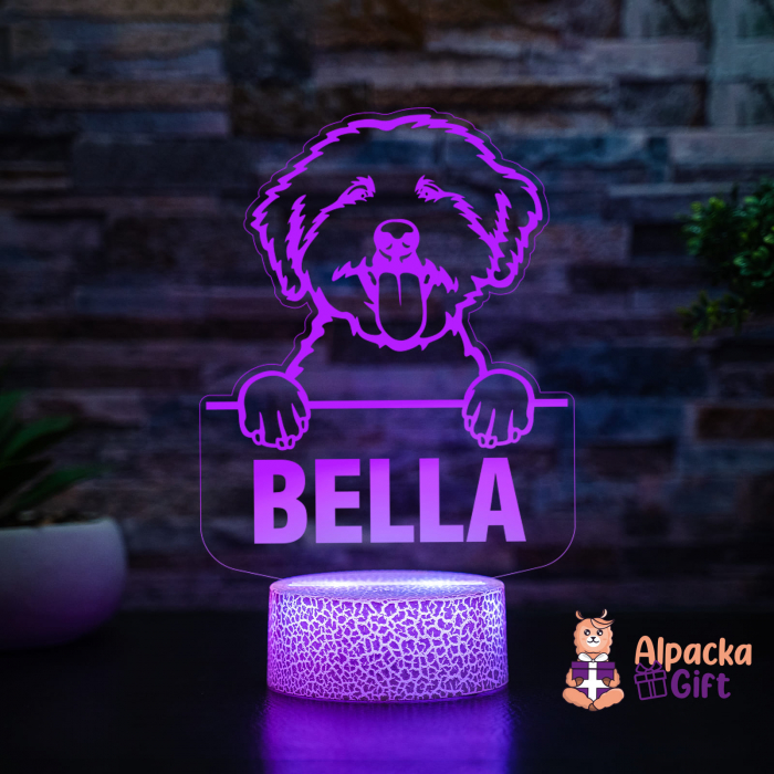 Lampă 3D - Lagotti Romagnoli [4]