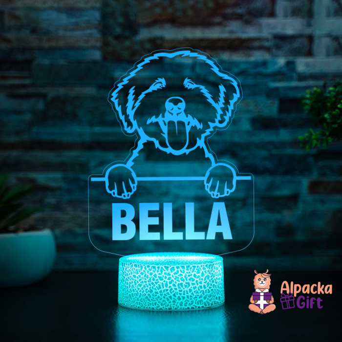 Lampă 3D - Lagotti Romagnoli [5]