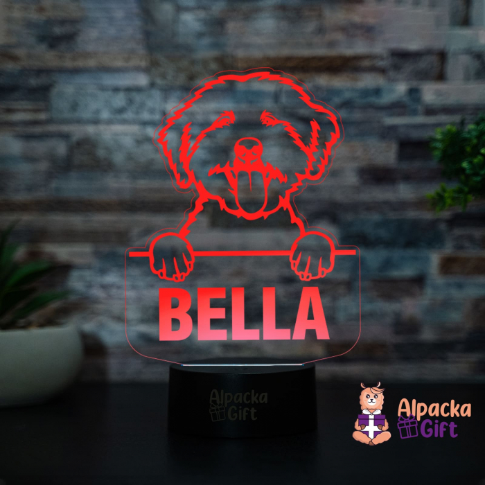 Lampă 3D - Lagotti Romagnoli [4]