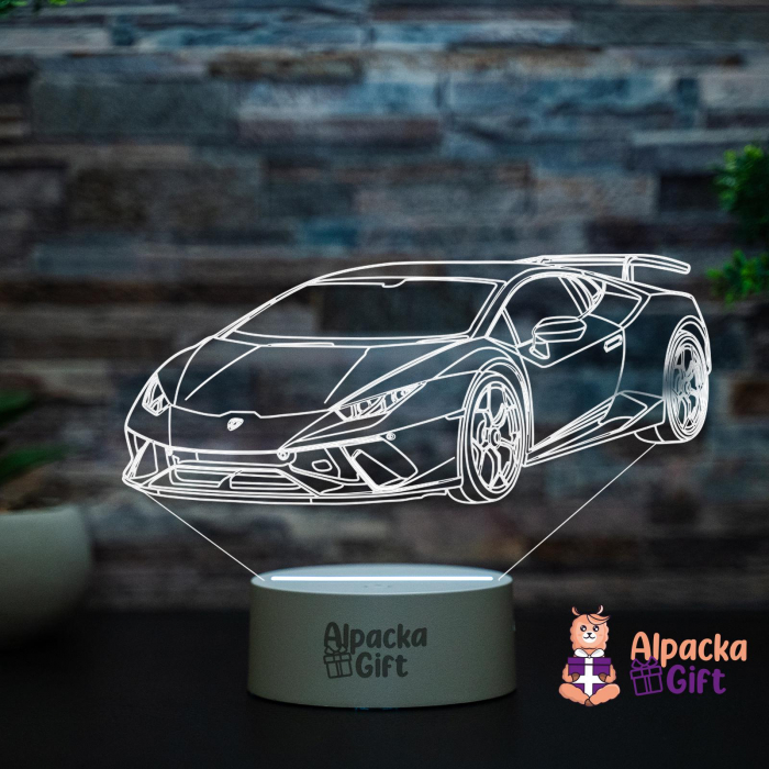 Lampa 3D Lamborghini [3]