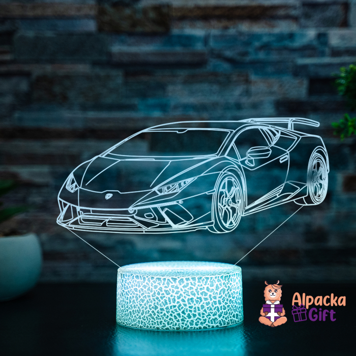 Lampa 3D Lamborghini [2]