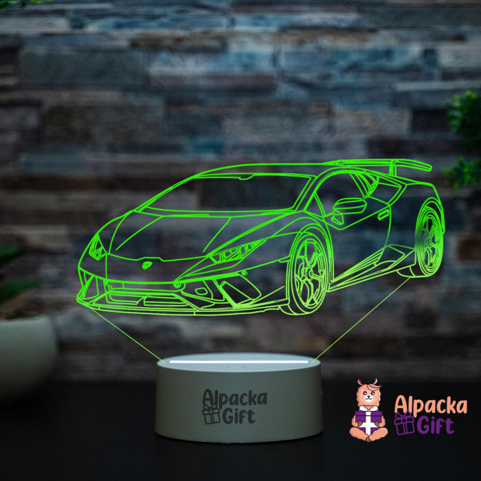 Lampa 3D Lamborghini [2]