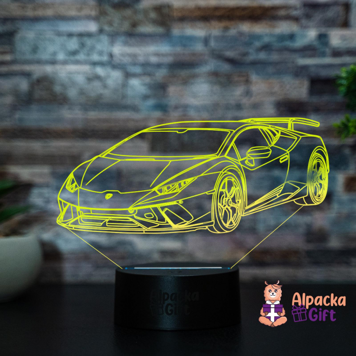 Lampa 3D Lamborghini [2]