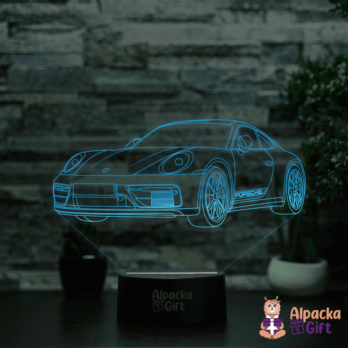 Lampa 3D - Porsche [2]
