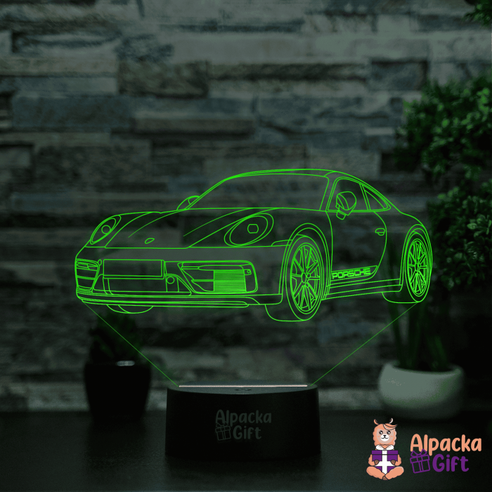 Lampa 3D - Porsche [5]