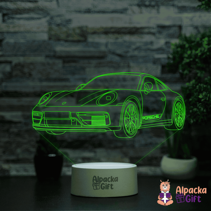 Lampa 3D - Porsche [5]