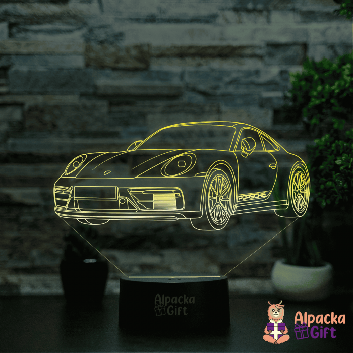 Lampa 3D - Porsche [3]