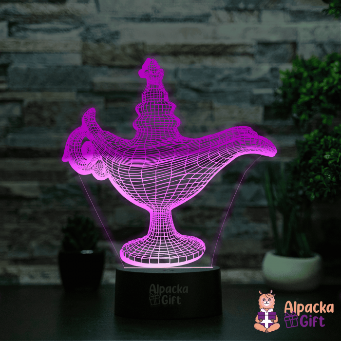 Lampa 3D - Lampa lui Aladin [4]