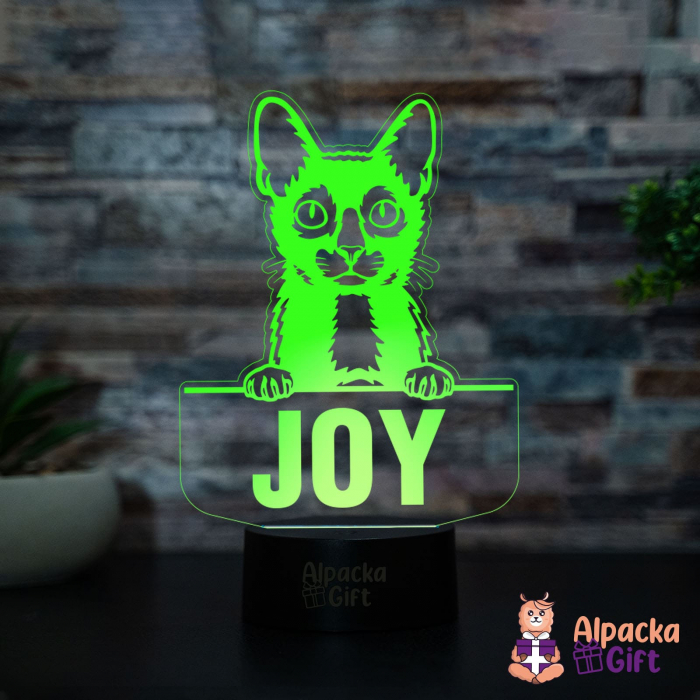 Lampă 3D - Lykoi [2]