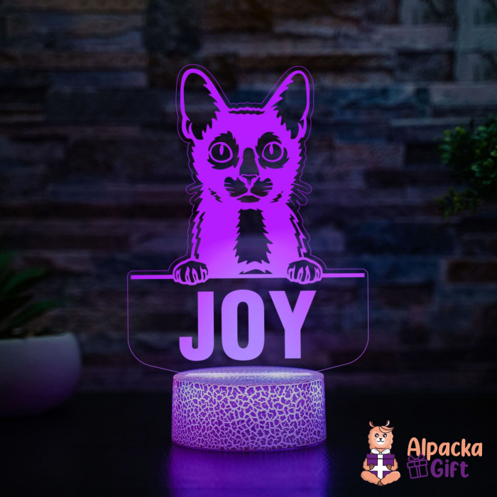 Lampă 3D - Lykoi [4]