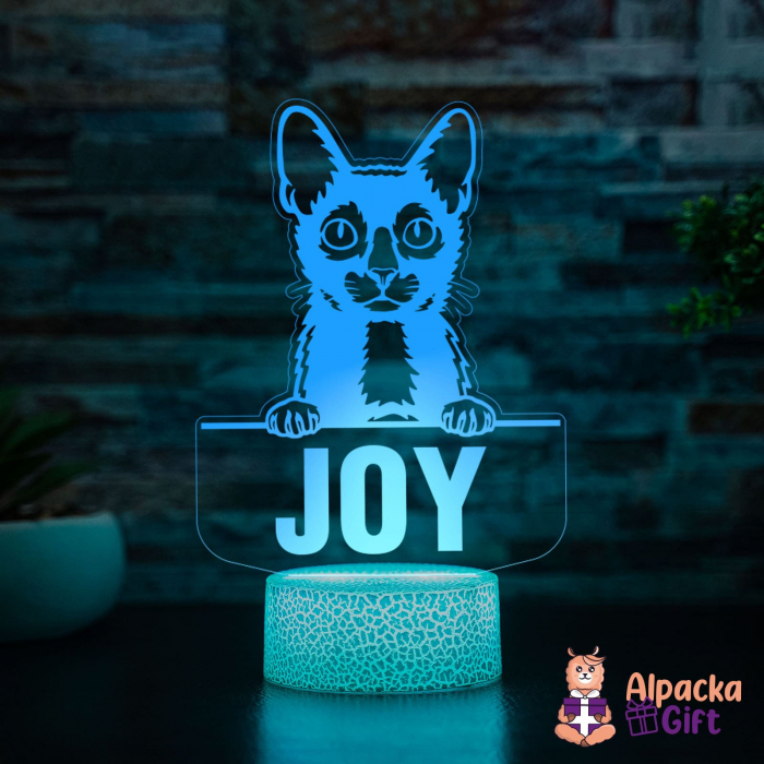 Lampă 3D - Lykoi [3]