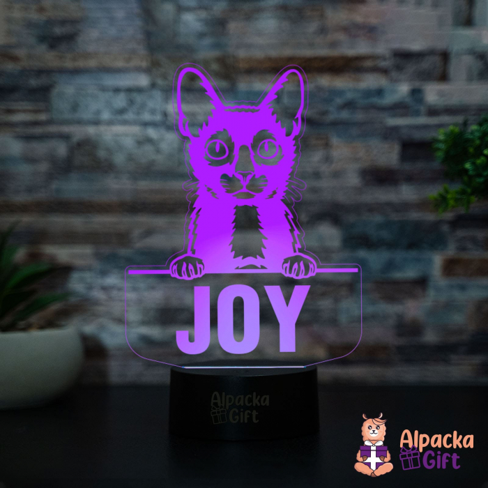 Lampă 3D - Lykoi [3]