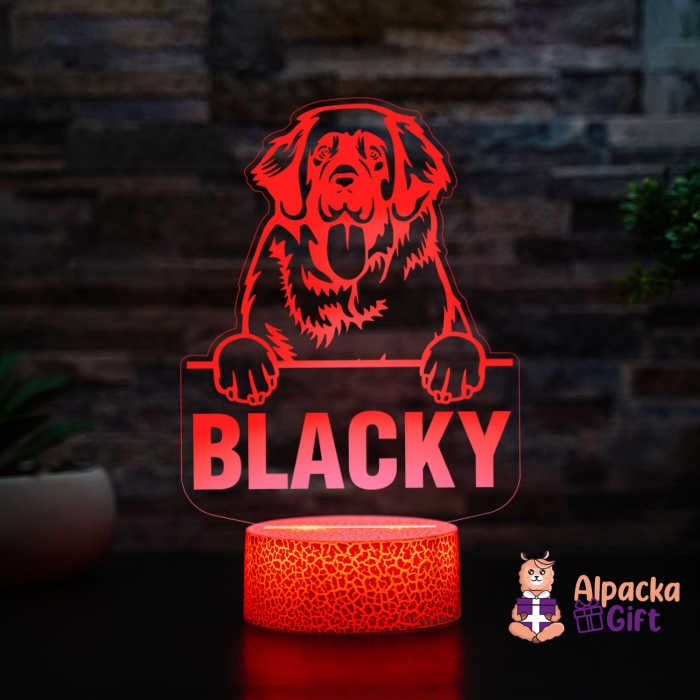 Lampă 3D - Leonberger [2]