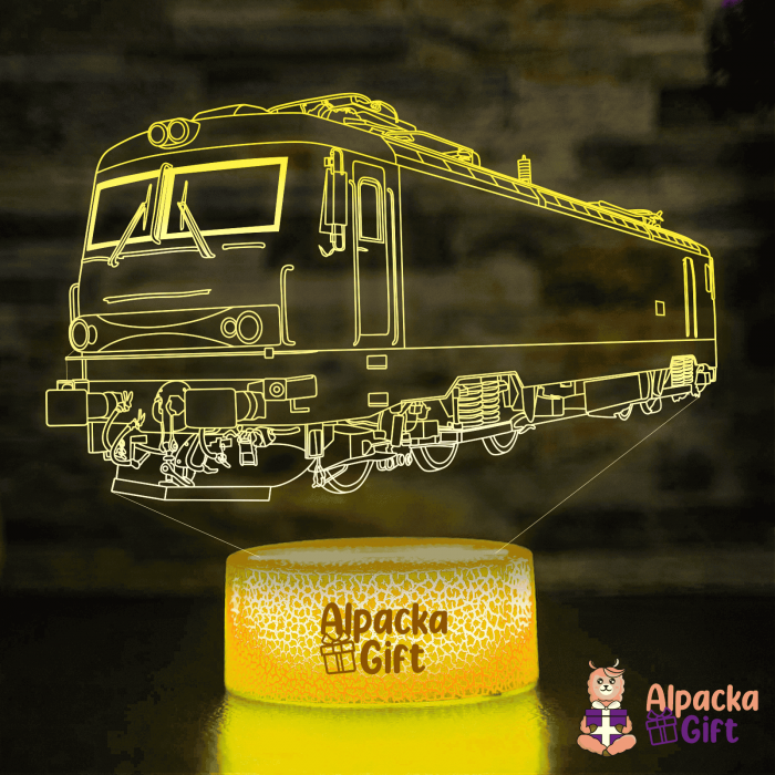 Lampa 3D Locomotiva 2 [3]