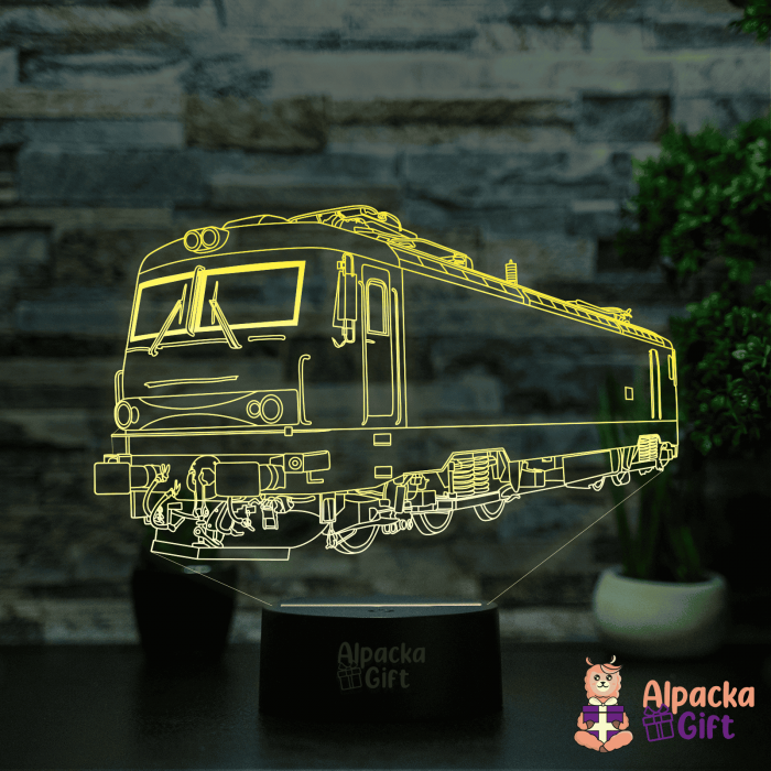 Lampa 3D Locomotiva 2 [2]
