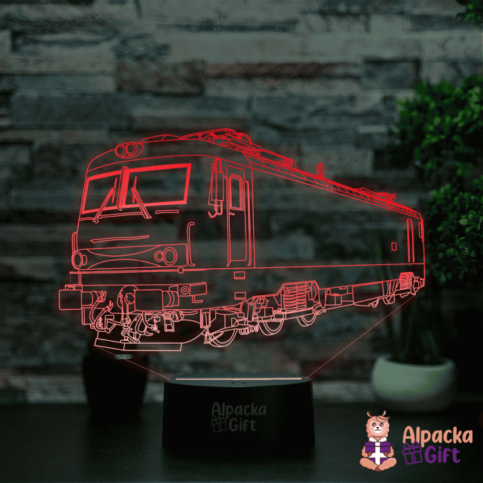 Lampa 3D Locomotiva 2 [4]