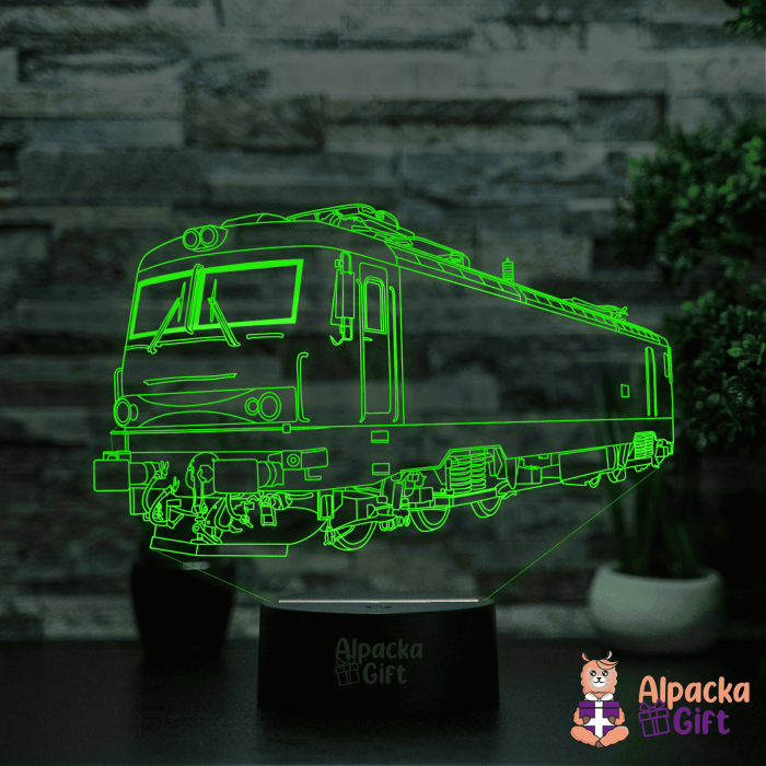 Lampa 3D Locomotiva 2 [5]