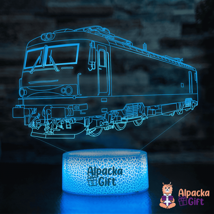 Lampa 3D Locomotiva 2 [4]