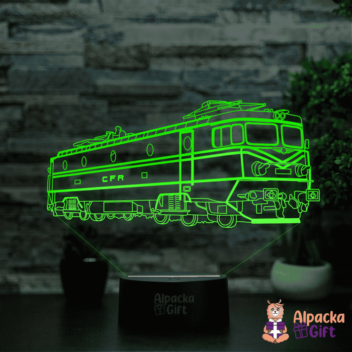 Lampa 3D Locomotiva 3 [5]