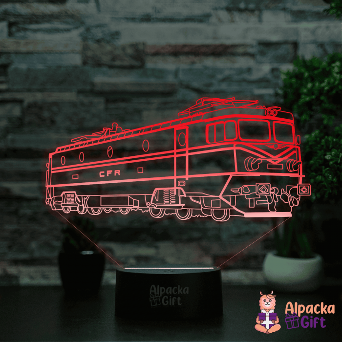 Lampa 3D Locomotiva 3 [4]