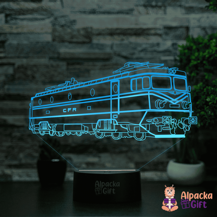 Lampa 3D Locomotiva 3 [2]