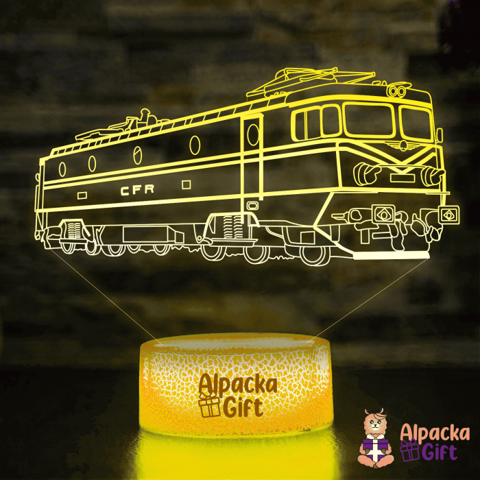 Lampa 3D Locomotiva 3 [2]