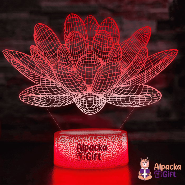 Lampă 3D - Lotus [3]