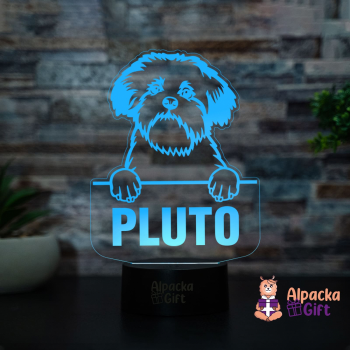 Lampă 3D - Lowchen [2]