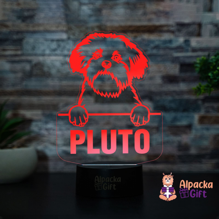 Lampă 3D - Lowchen [3]