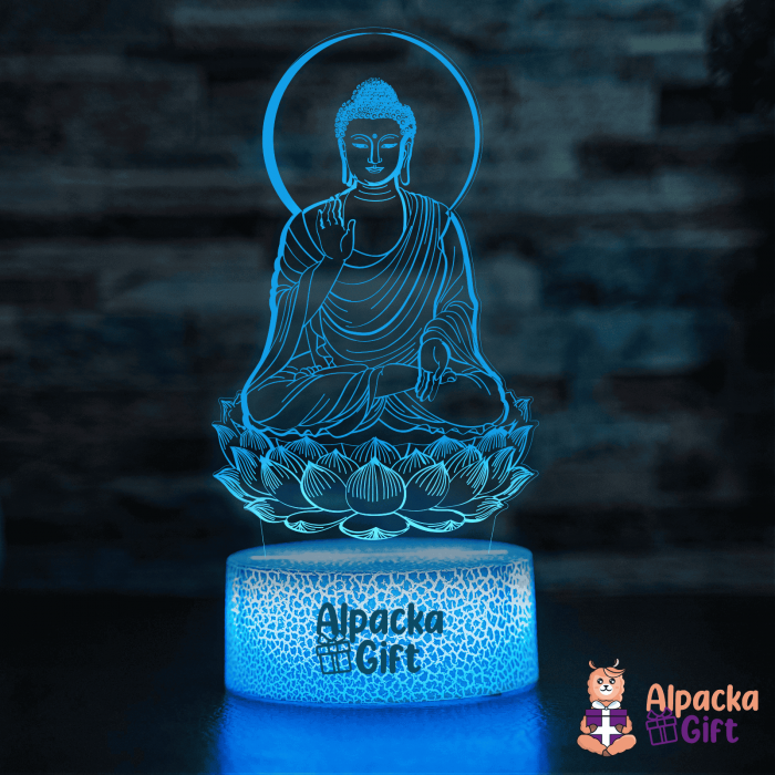 Lampa 3D - Budda [5]