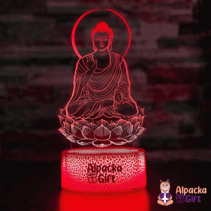 Lampa 3D - Budda [3]
